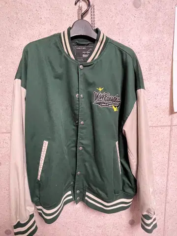 Mark Gonzales 바시티 자켓 M 사이즈 그린