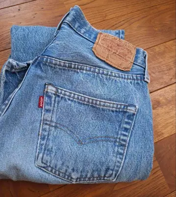 plage vintage Levis501 데님