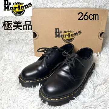 컨디션 최상 닥터마틴 1461 BEX 3홀 신발 26cm 가죽 신발 블랙