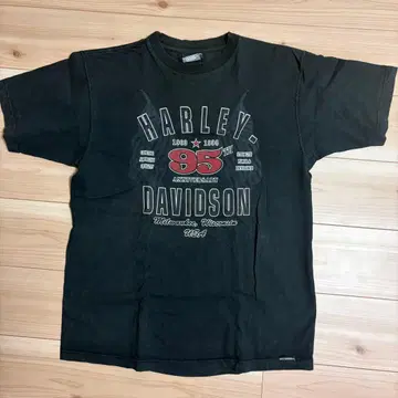 90s Harley-Davidson 티셔츠 XL 95주년
