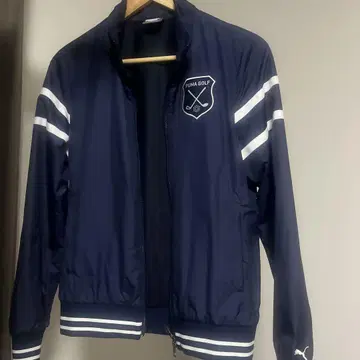 PUMA 골프 자켓 L 네이비