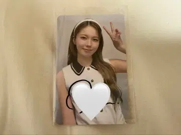 NiziU 회장 한정판 아야카 친필 사인 포토 카드 C상