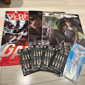 진격의 거인 1번 복권 세트