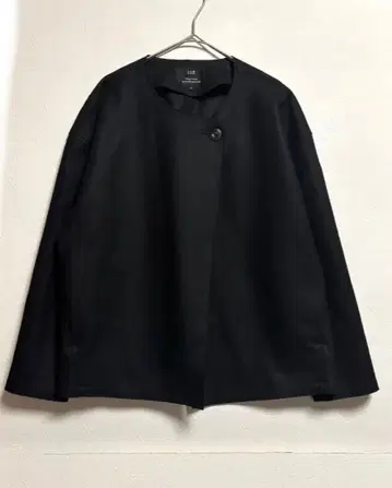 23구 울 노카라 자켓 블랙 38