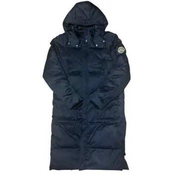 앨리스 테아 롱 다운 코트 벤치 코트 블랙 와펜