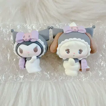 [ 새상품 ] mikko x 산리오 수플레 & 쿠로미 / 시크릿 마스코트