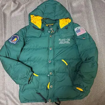 AVIREX USMC 다운 자켓 XL