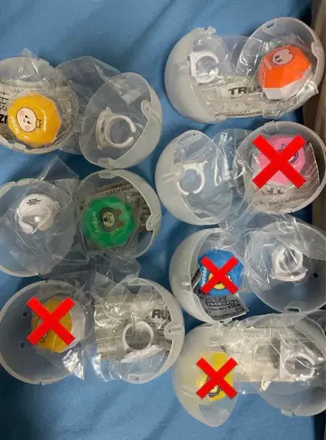 TRUZ WOOPY YOCHI BONBON 링 LED 3개 세트