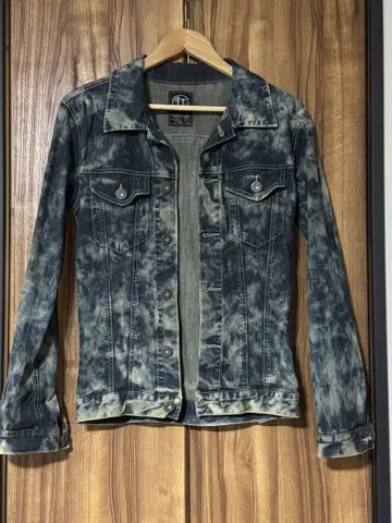 무라염색 데님 자켓