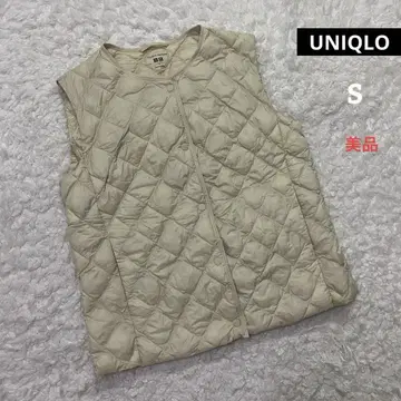 유니클로 퀼팅 다운 베스트 새상품급 돌려입기