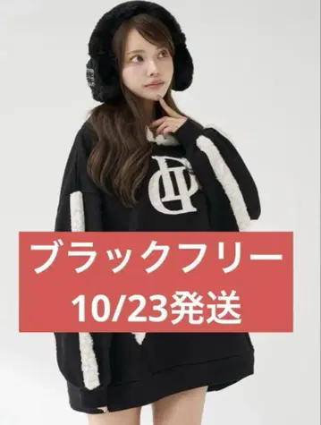 다리치 Darich DD 보아 후드티 블랙 프리