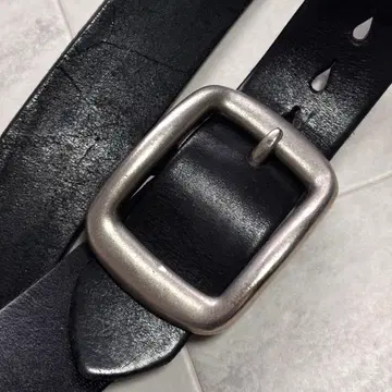 [ 초레어 ] 사무라이 진 헤비 커브 벨트 블랙 30 육후 초와이드