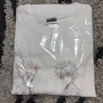 HUNTER x HUNTER 애니메이션 원화 T셔츠 곤 키루아 L사이즈
