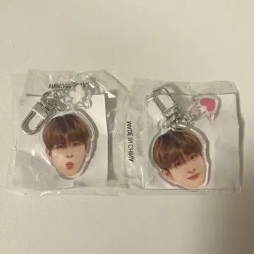 treasure 아사히 얼굴 아크링 키링 캡슐 토이 희로 세트