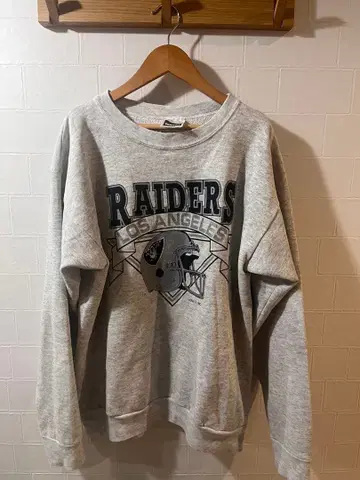 RAIDERS TULTEX 맨투맨 그레이 라이더스 구제 의류 빈티지