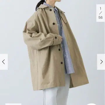 카구레 코튼 백 턱 숏코트