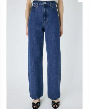 moussy 하이웨스트 데님 HIGH WAIST STRAIGHT 24