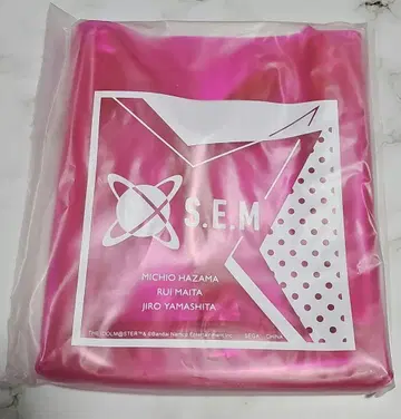 SideM 세가 럭키 쿠지 S.E.M 클리어 미니백