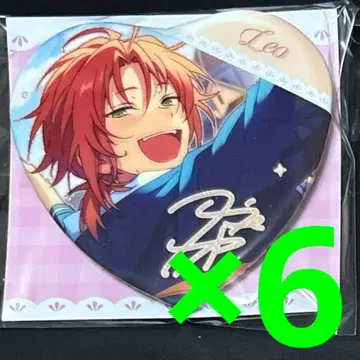 앙스타 레오 화이트데이 하트 캔뱃지 6개