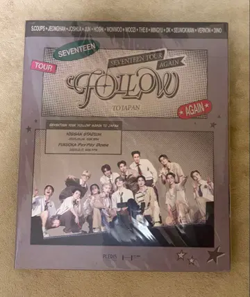 SEVENTEEN FOLLOW AGAIN JAPAN Blu-ray