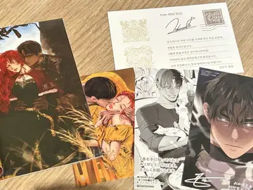 한국판 드라마 CD 특전 책자 오크의 나무 아래 엽서