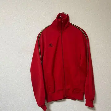 Champion 챔피온 트랙 자켓 빨간색 M 사이즈 90s