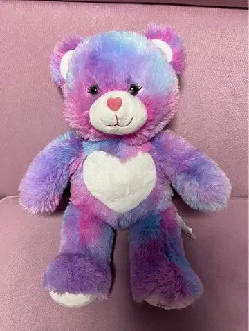 초레어 빌드어베어 팬시 컬러풀 베어 봉제 인형