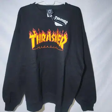 새상품 트레이닝복 XL 트레셔 프레임 스케이트보드 맨투맨 속기모