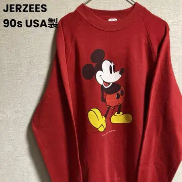 90s USA JERZEES 미키마우스 맨투맨