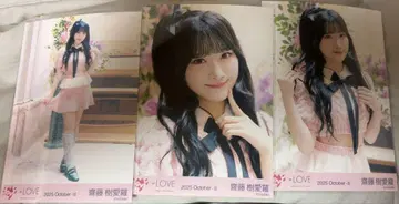 = LOVE 러브송에 습격당하는 MV 의상 사이토 쥬아라 브로마이드