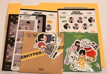 Enhypen 쿠쿠파케 스티커 세트
