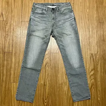UNITED ARROWS 그레이 데님 슬림 팬츠
