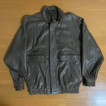 구제 의류 레판토 마드리드 가죽 블루종