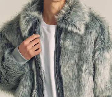 GA STAND LUXURY-FUR BLOUSON