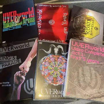 UVERworld DVD Blu-ray 6장 세트