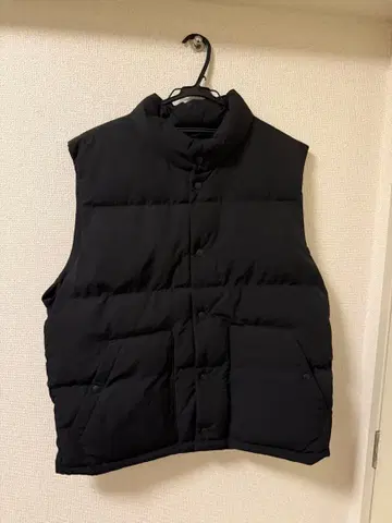 블랙 다운 베스트 2 포켓