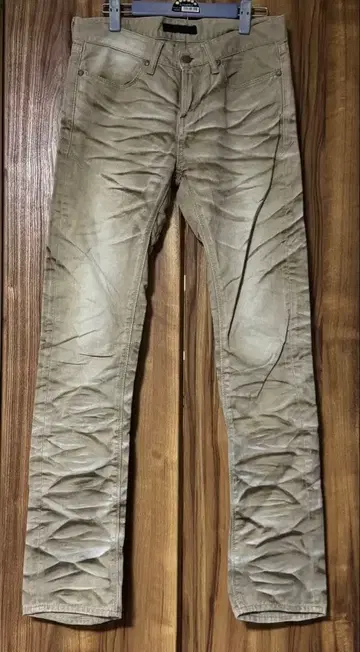 [ FUGA ] 주름 가공 치노 팬츠