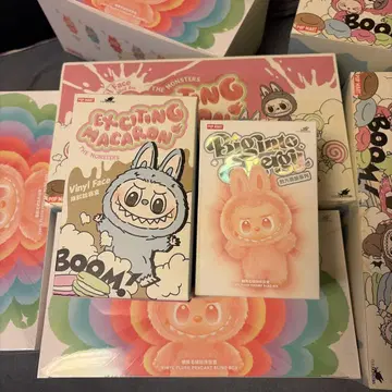 POP MART 마카롱 & energy 손님 1개 완전 미개봉 러브브
