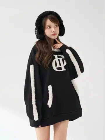 다리치 Darich DD 보아 후드티 블랙 프리