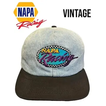 Y2K NAPA Auto Parts 나파 기업 레이싱 자수 거의 데드