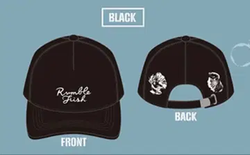 HYDE RUMBLE FISH 캡 BLACK