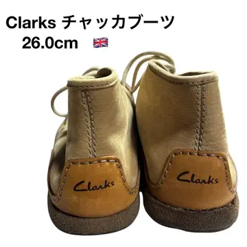 Clarks 처카 부츠 26.0cm 베이지