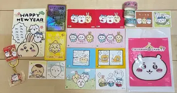 치이카와 (먼작귀) 지역 한정 키링 타코야키 & 씰 & 엽서 세트