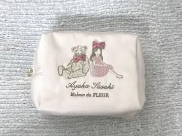 메종 드 플뢰르 Maison de FLEUR 콜라보 파우치 사사키 아야카