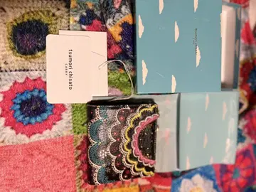 tsumori chisato 이단 접이식 지갑 멀티 컬러