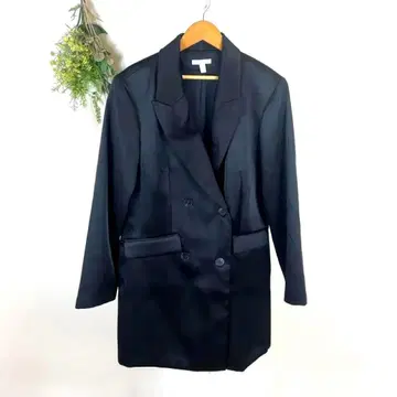 T0701 에이치앤엠 새상품급 테일러드 자켓 블랙 깔끔한 캐주얼