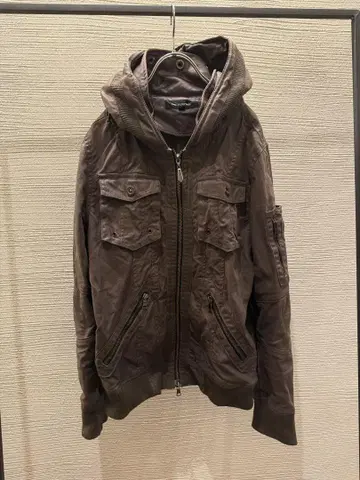 00s japanese label coated jacket blouson