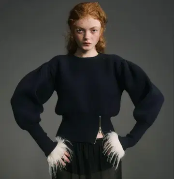 Bibiy ADELE FUR KNIT 정품