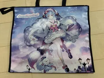 SNOW MIKU 유키 미쿠 2023 쇼핑백 하츠네 미쿠