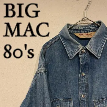 BIG MAC 빅맥 80s vintage 데님 셔츠